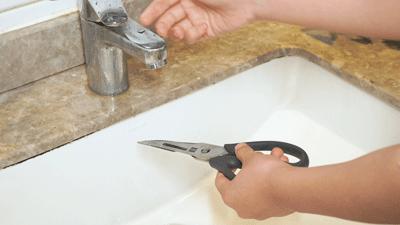 一把高端厨房鸡骨剪,双立人厨房刀具原装进口