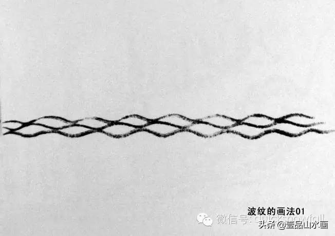 曾刚山水画视频水的画法,山水画教程水粉画