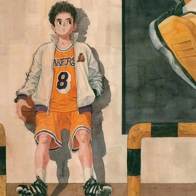 卡通篮球情侣头像,篮球运动员卡通头像