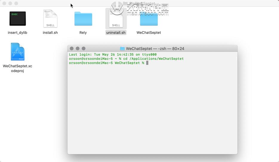 WeChatSeptetforMac,微信小助手简约版v1.0中文版