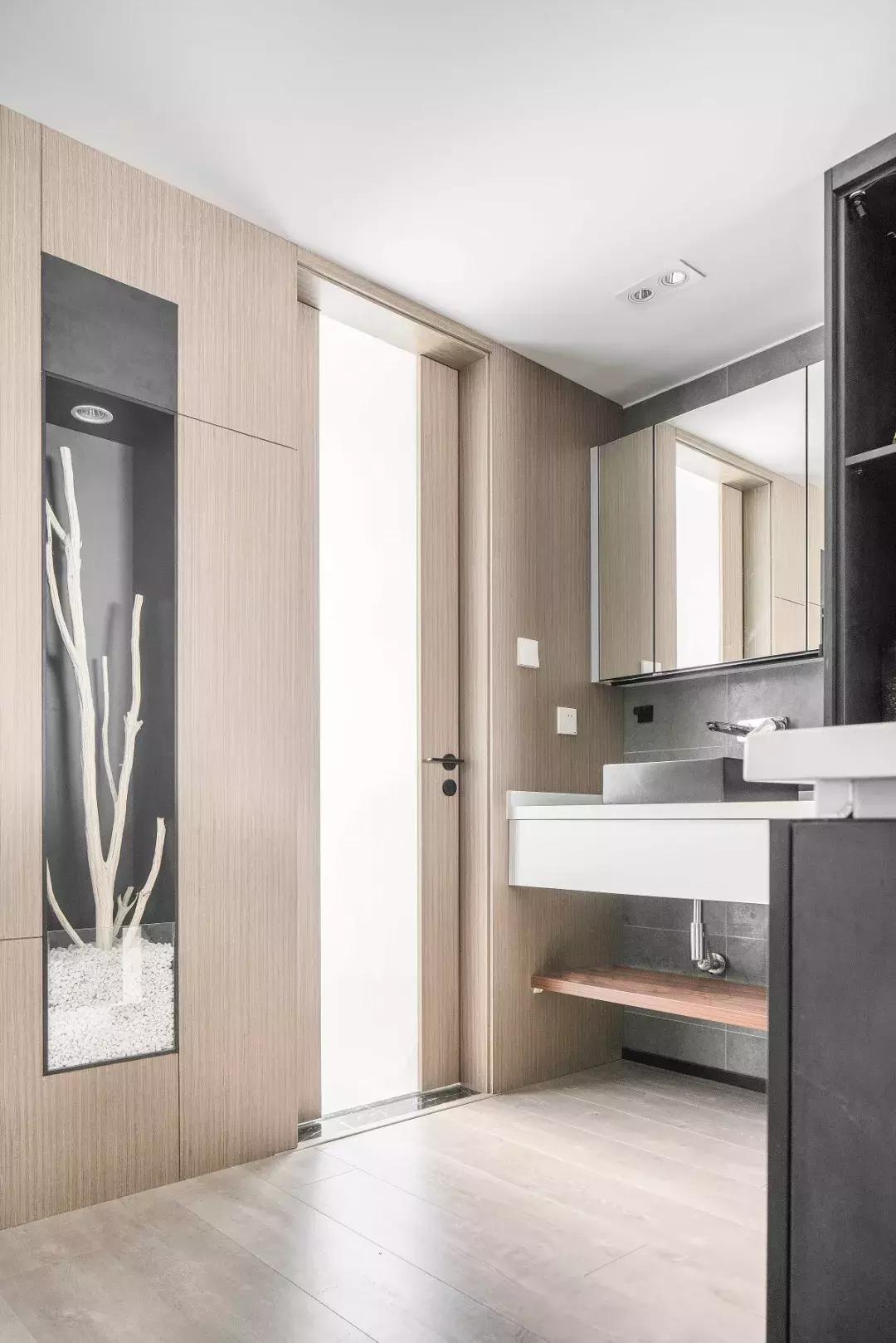 现代轻奢装修样板房140平高级灰,现代轻奢装修风格高级灰97平方