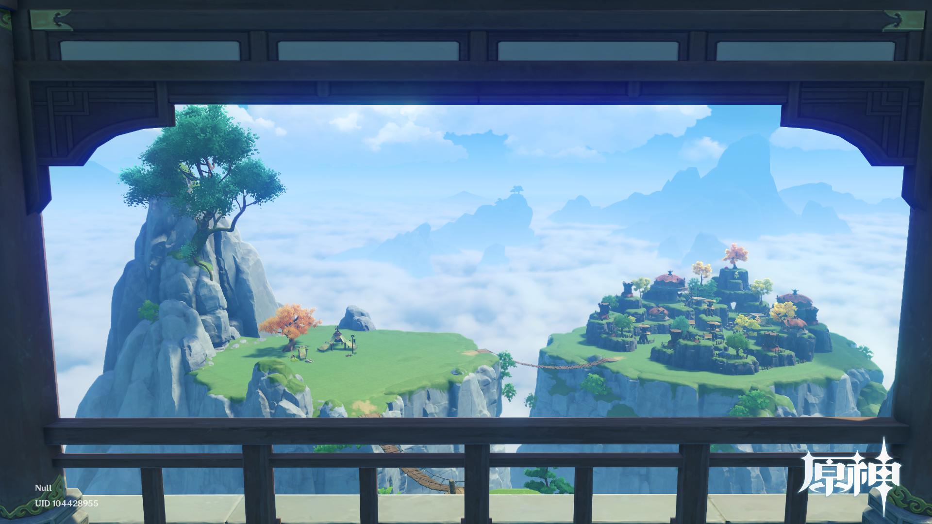 原神：翠黛峰璃月生态规划之园林主宅区——中式园林，一镜到底