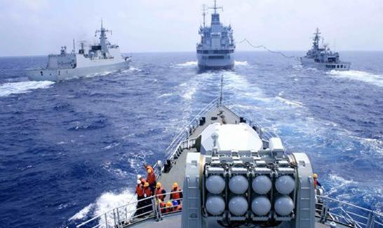 全球目光聚集黄海,全世界关注中国海军