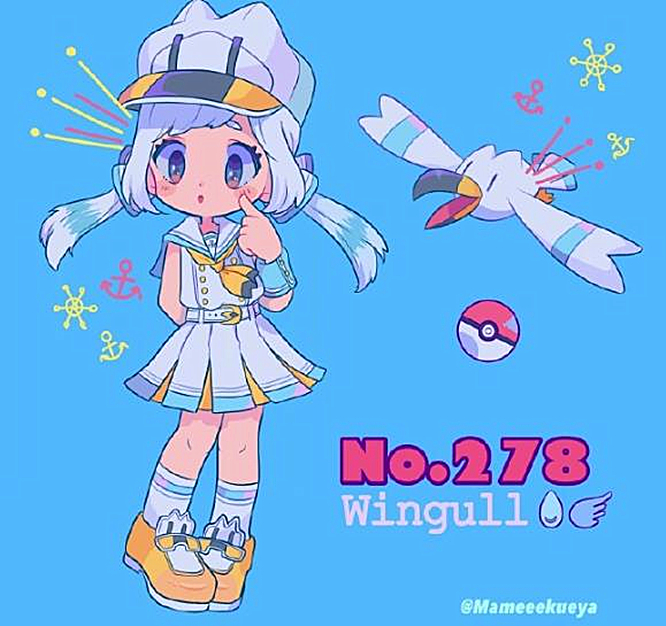 宝可梦百变怪拟人化图片,超可爱的q版宝可梦