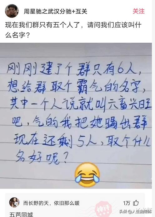 有什么奇葩的群昵称,群聊中奇葩的群昵称