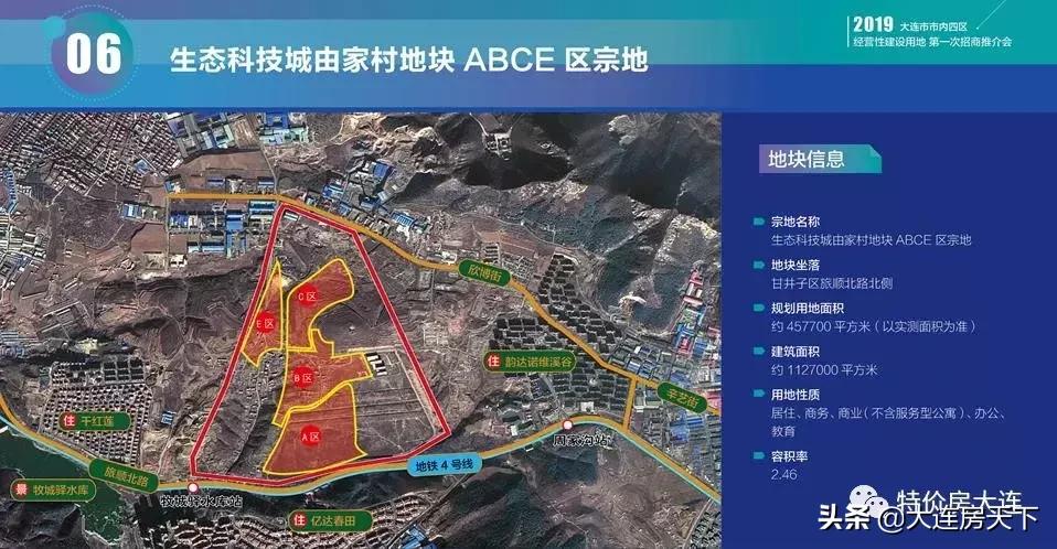 大连拟集中出让9宗地块,大连市内四区七种地出让