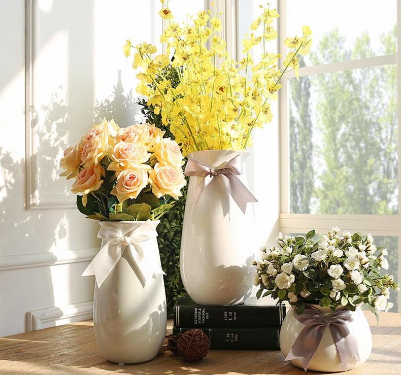 仿真花高级感逼真客厅,优雅气质高贵的仿真花