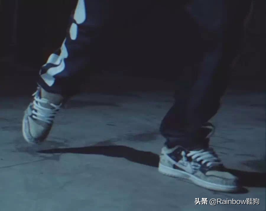 ts联名dunk李宁,ts联名dunk明星上脚