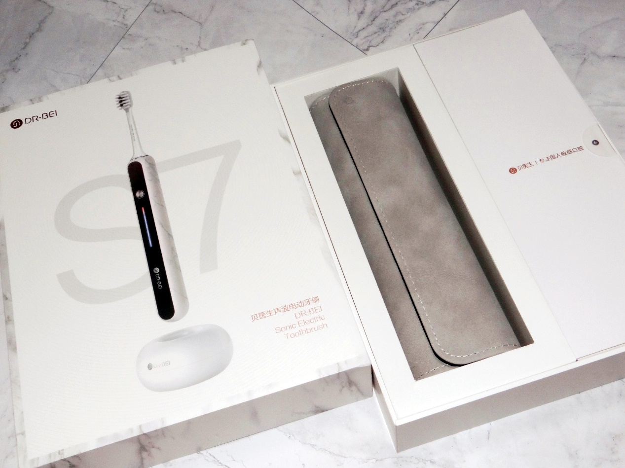 贝医生声波电动牙刷z3,贝医生声波电动牙刷开箱测评