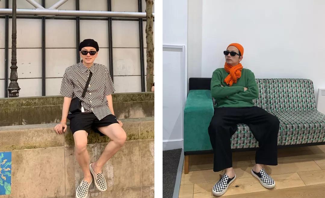 棋盘格网红款,厚底vans棋盘格