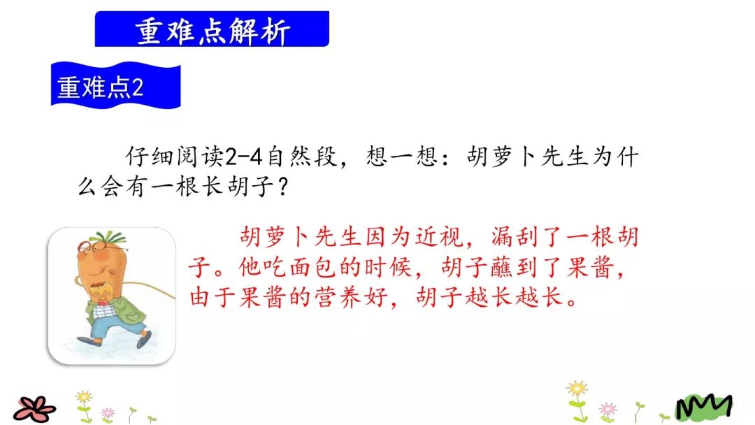 三年级语文胡萝卜先生的长胡子,三年级上册13课胡萝卜的长胡子