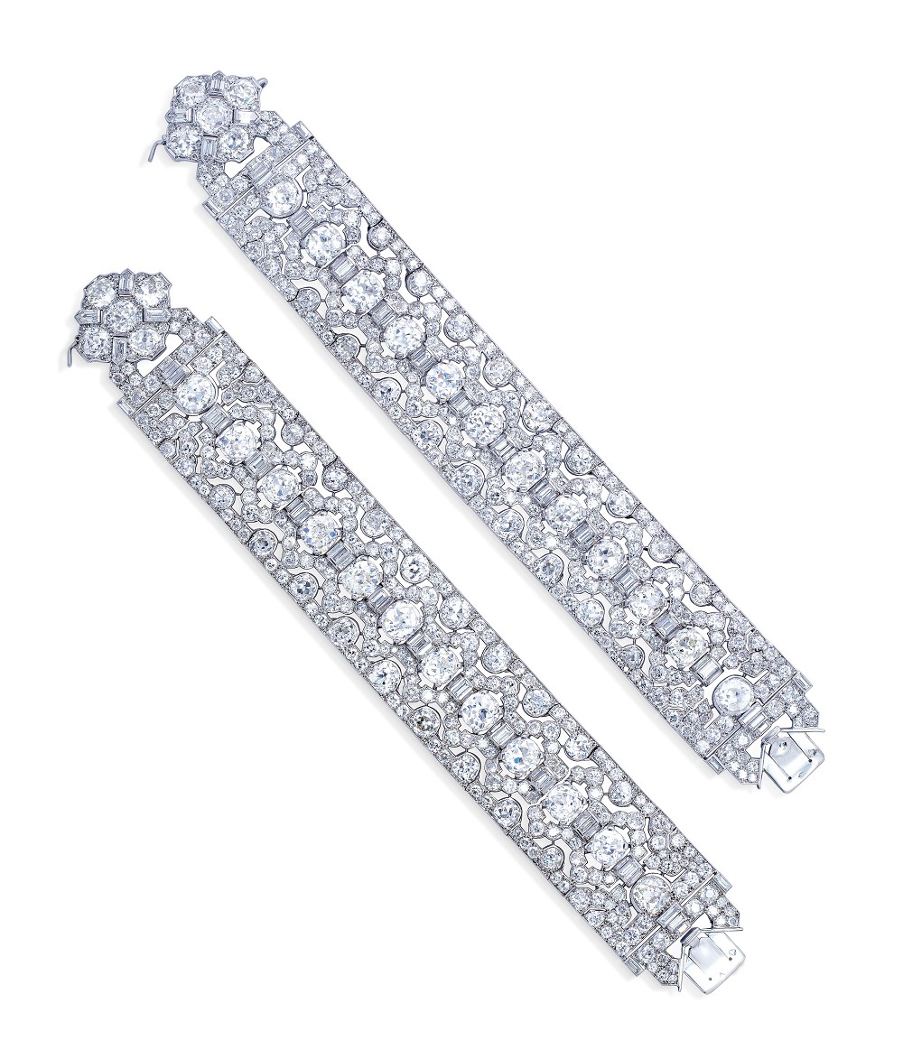 Christie’s日内瓦珠宝秋拍：7.03ct蓝钻，Cartier装饰艺术发带