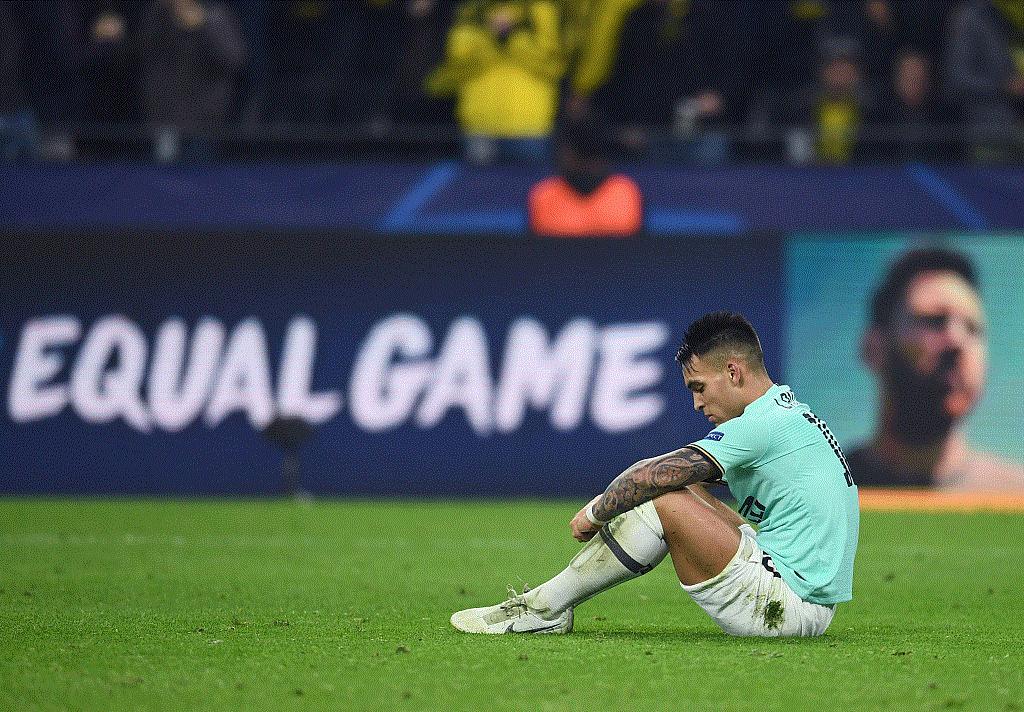 国米主场遭逆转,国米欧冠出局曼奇尼胜利