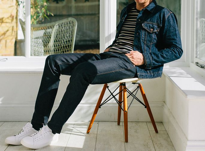 牛仔夹克怎么穿好看男生,牛仔夹克里边怎么搭配