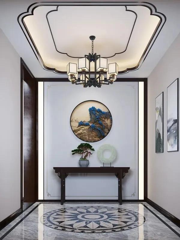 大理石水刀拼花现代,大理石水刀拼花现代风格效果