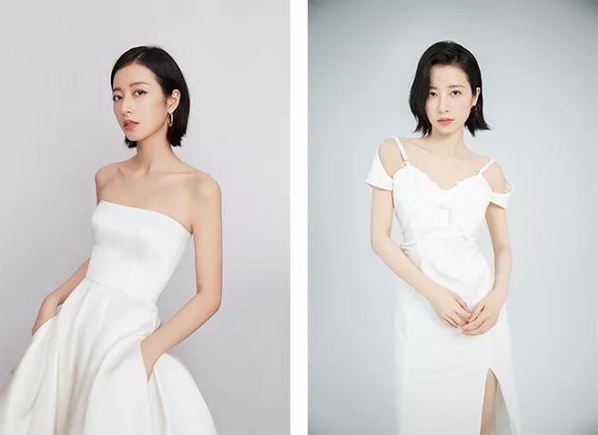 胸大和胸小穿衣服的差距,胸大和胸小穿t恤对比