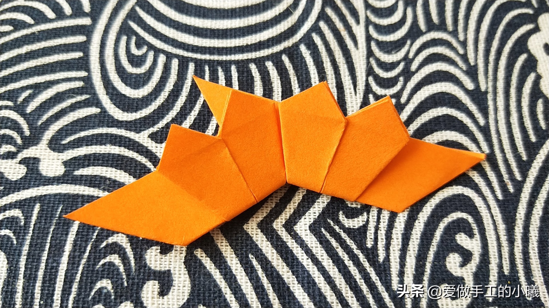 向日葵手工折纸手抄报立体,可以套在手上的向日葵折纸