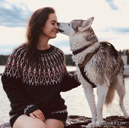 手工多彩毛线毛衣编织全部教程,彩虹线织什么花样毛衣好看