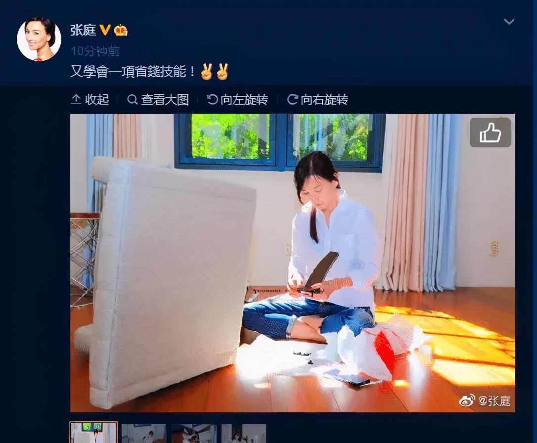 富婆张庭的迷惑行为:身家300亿,日花费不到10元?