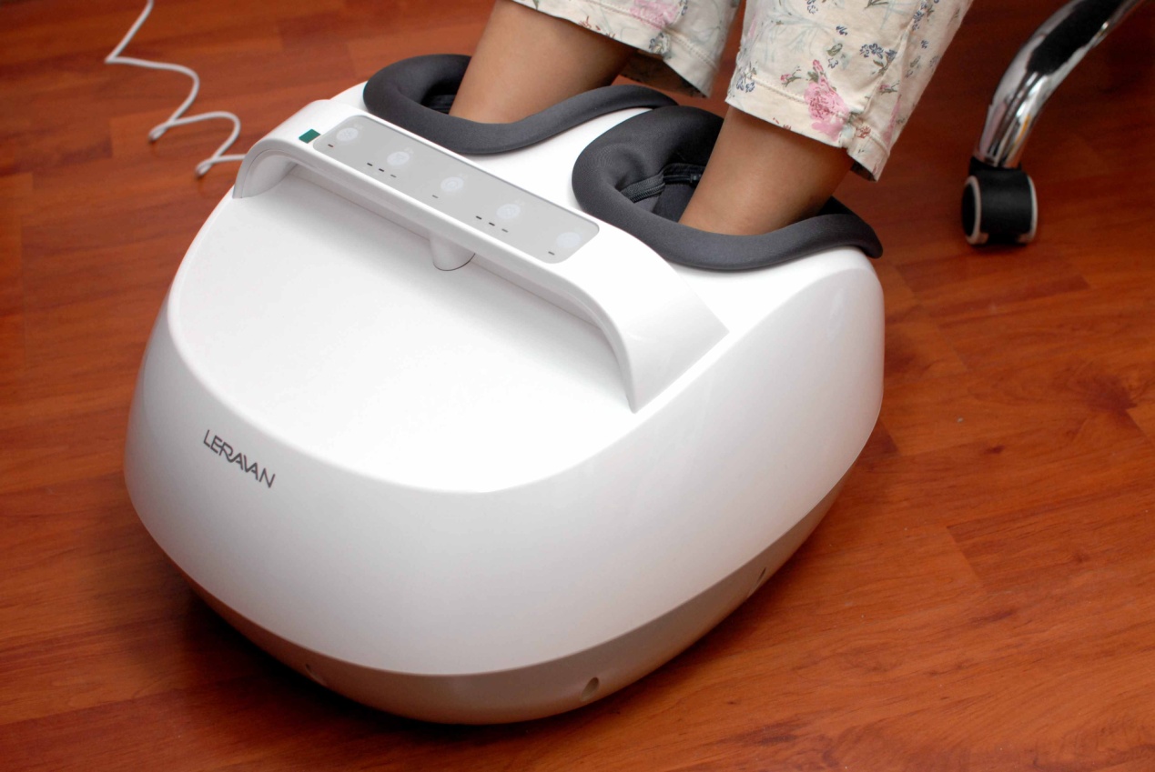 乐伽脚部按摩仪,不用脱鞋的足疗理疗仪