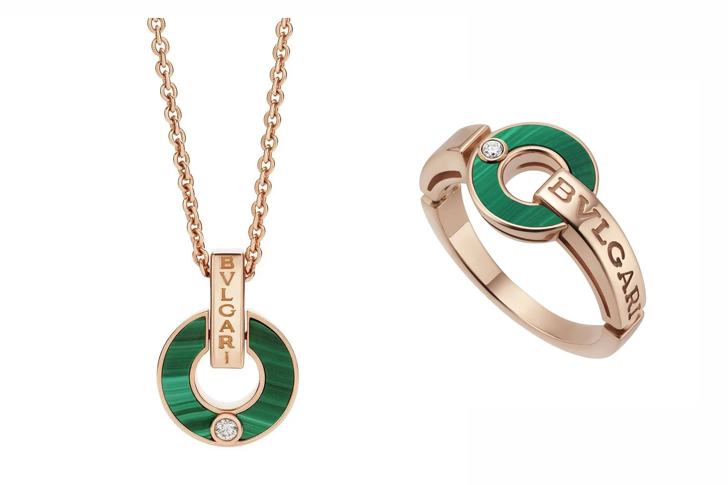 宝格丽地中海的橙色高级珠宝项链,宝格丽项链黑陶瓷慈善款戒指