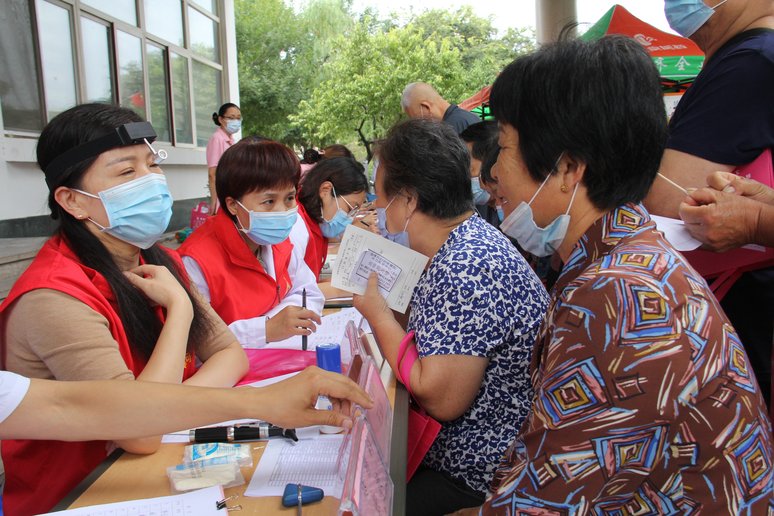 淄博宏仁堂社区卫生服务站,医共体协作惠民生义诊活动暖人心