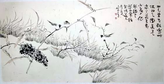 素朴的一花一草、精巧的一鸟一雀