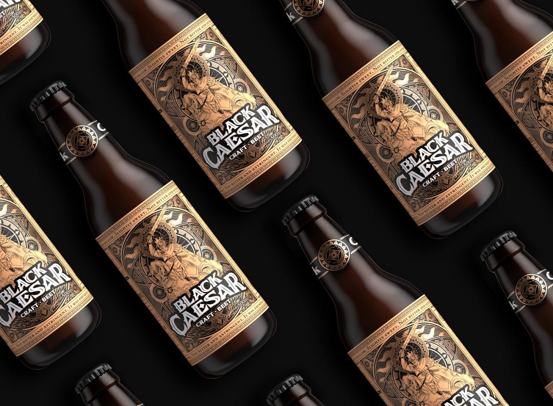 打破常规思维创新,口碑好的精酿啤酒包装设计图片