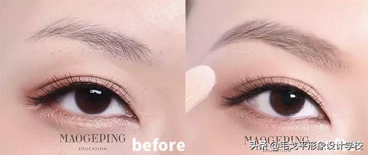 新手画眉最简单方法,最简单的画眉画法