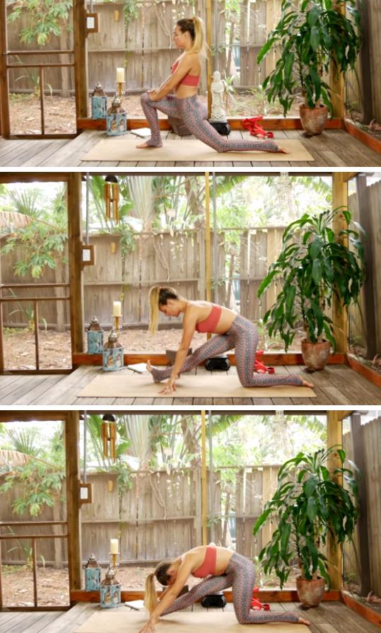 九个深度拉伸动作，改善大腿柔韧性，腿部肌肉再也不紧绷了