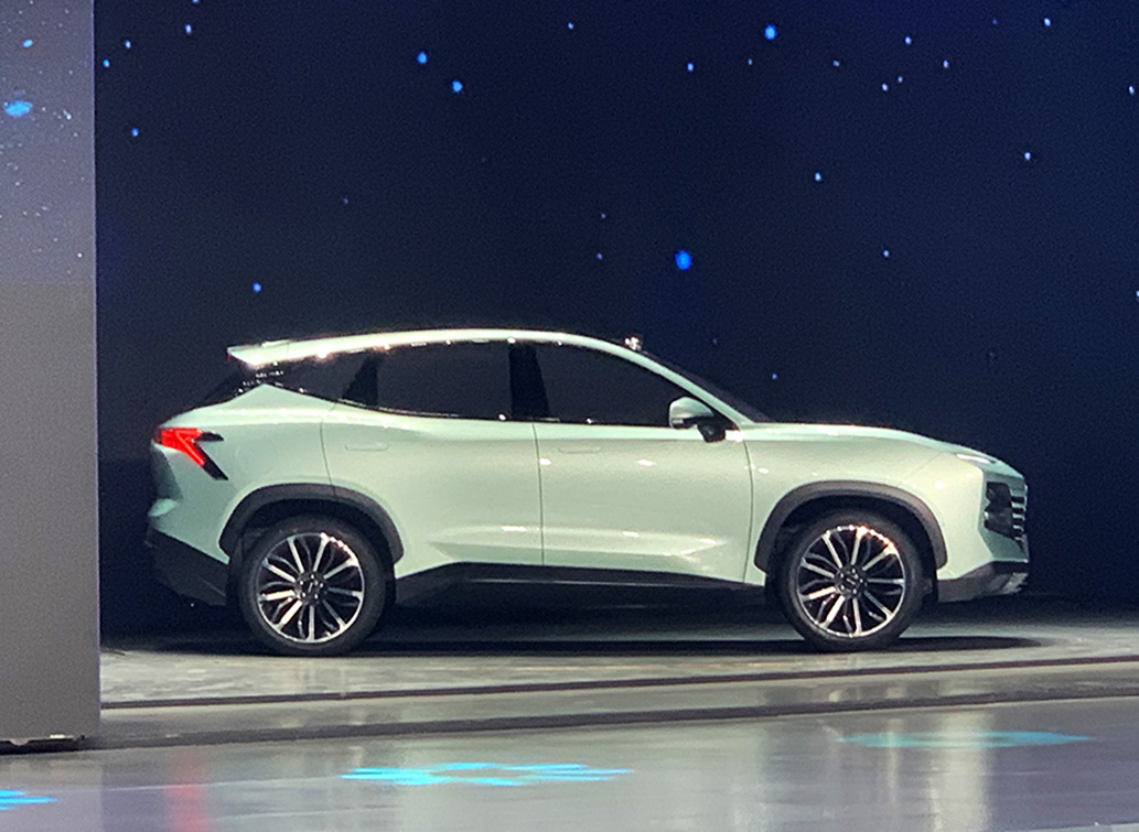 奇瑞捷途全新车型设计草图曝光,奇瑞捷途插电混动suv售价多少