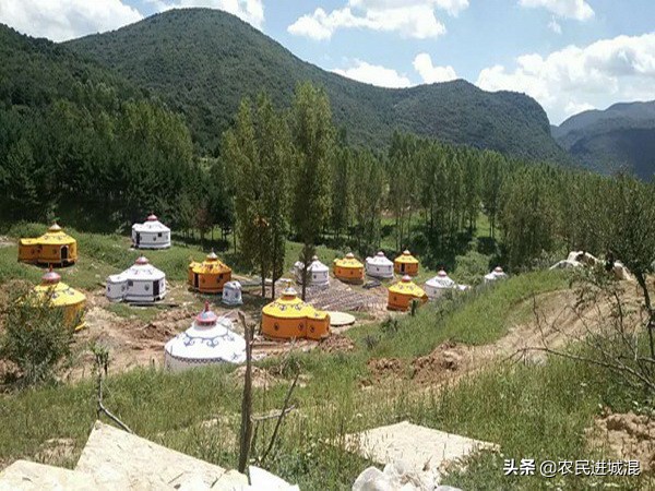 乡村蒙古包生态农家乐,低成本高品质农家乐选择蒙古包