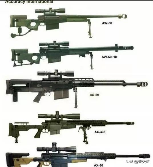 世界十大现役*击狙**步枪！