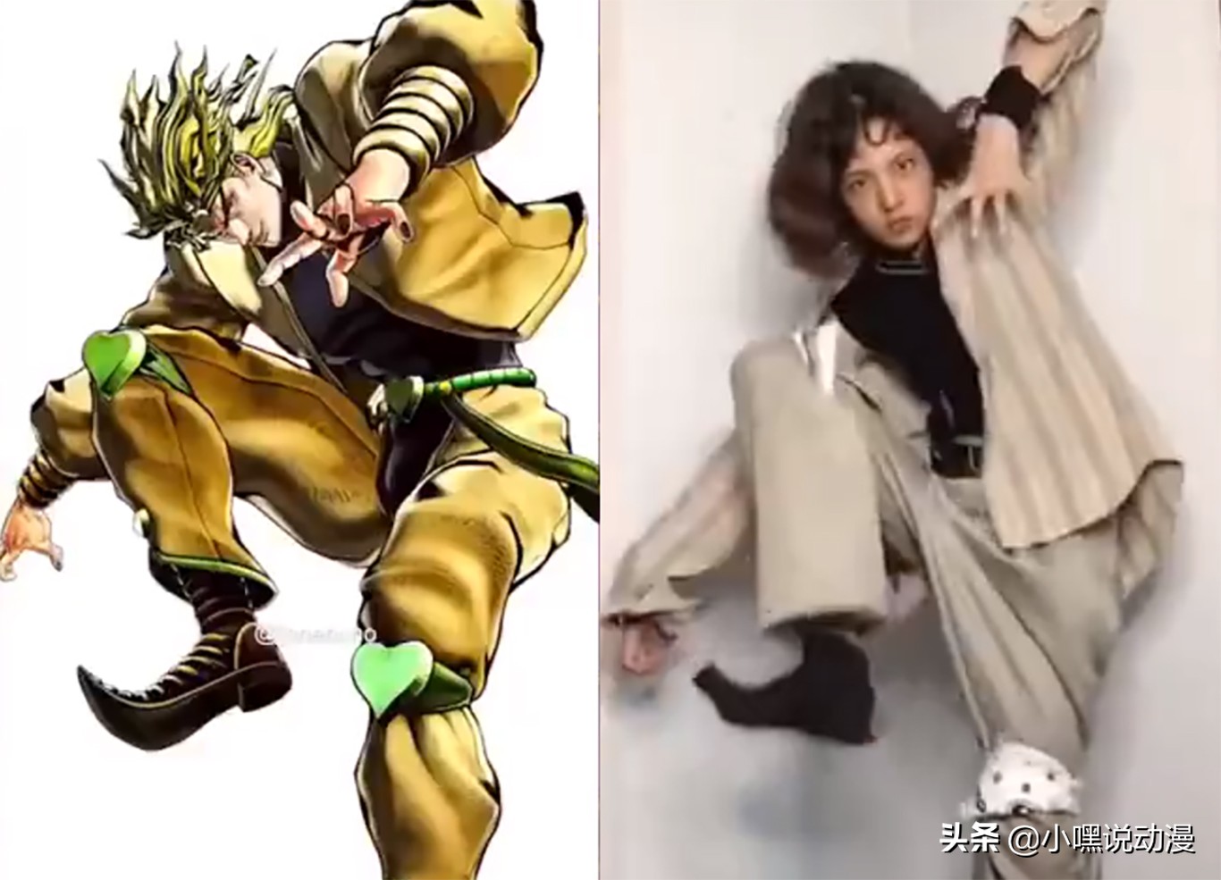 JO厨小姐姐还原JOJO立，历代JOJO全部拿下，连伊奇也不放过