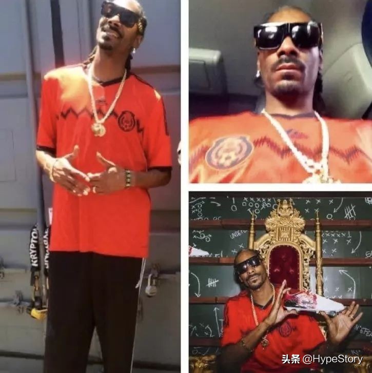 他是西海岸教父级的说唱歌手,也是足球圈最拽的球衣狂魔