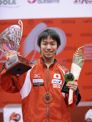 刘国梁日本乒乓球选手,乒乓球日本最佛系的选手