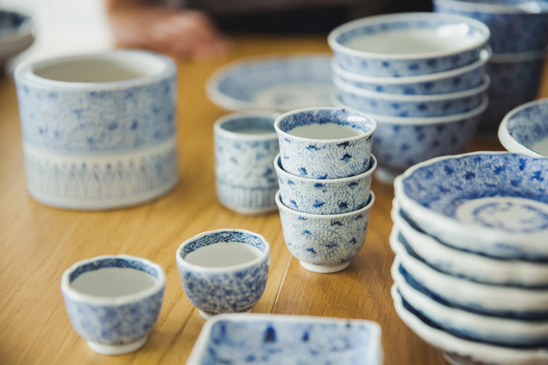 日本器皿｜画廊店主从母亲那里继承的东西~古伊万里、豆盘、手炙