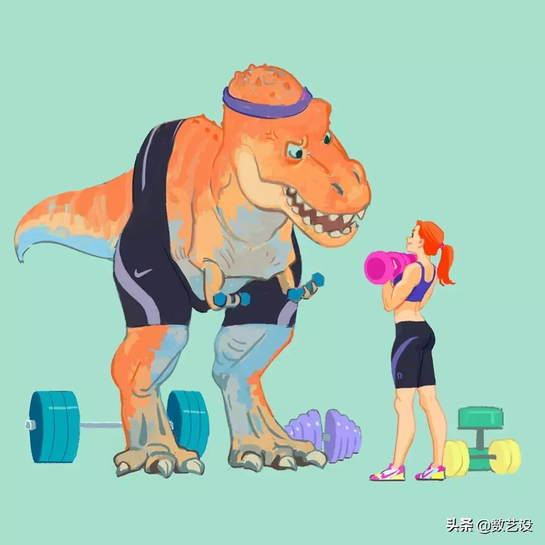 当“恐龙”和人同台竞技，你猜谁会赢？