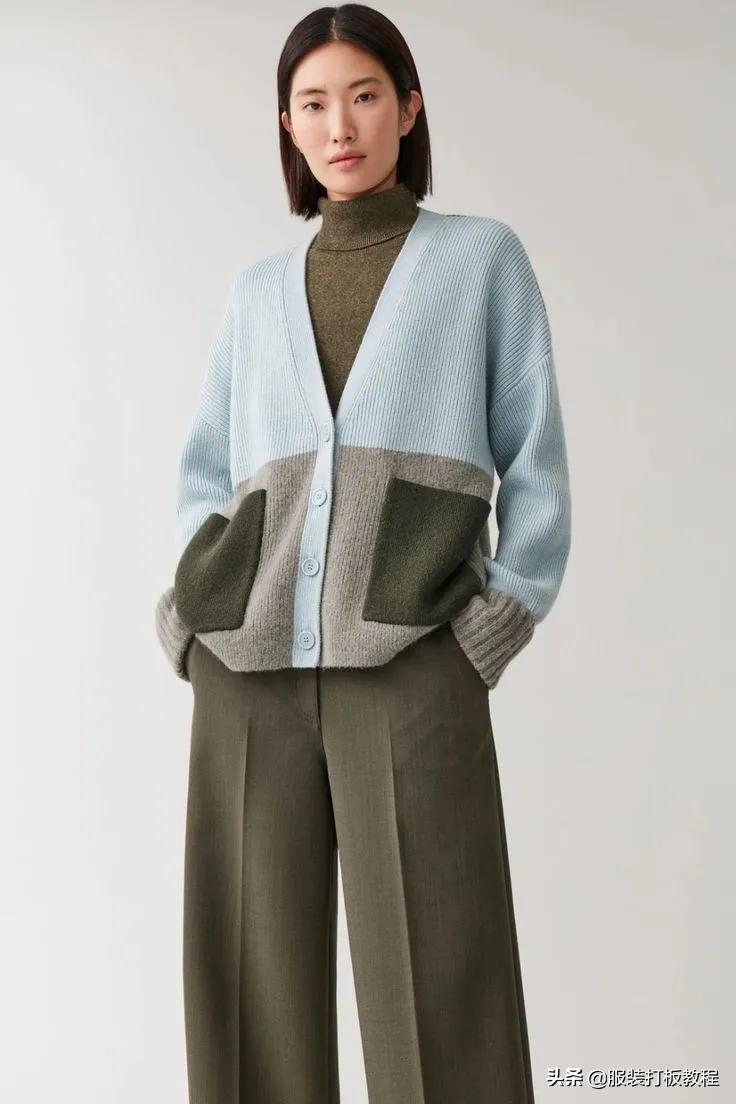 针织立体圆口袋,针织圆形口袋视频教程