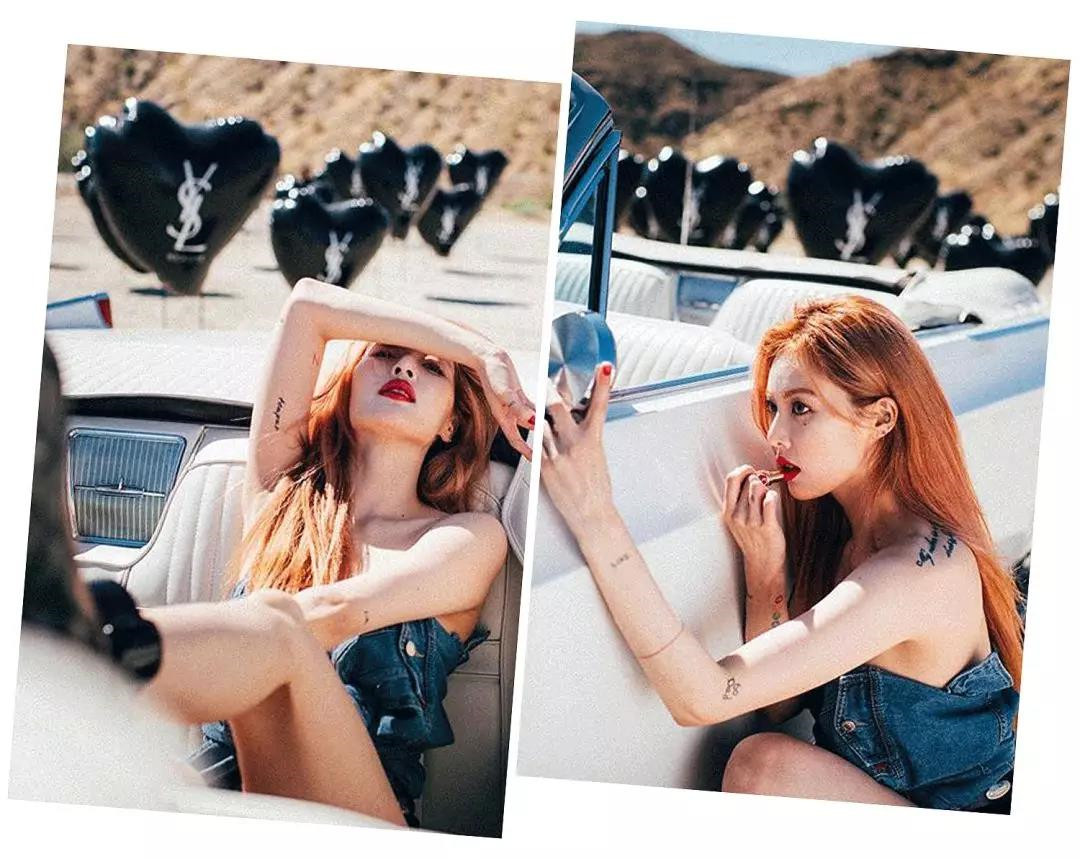 金泫雅同款粉色包,南韩小野马金泫雅troublemaker