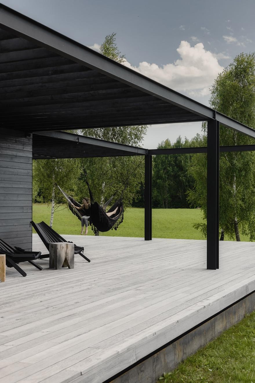 一层现代风格自建房养老,东欧老房子