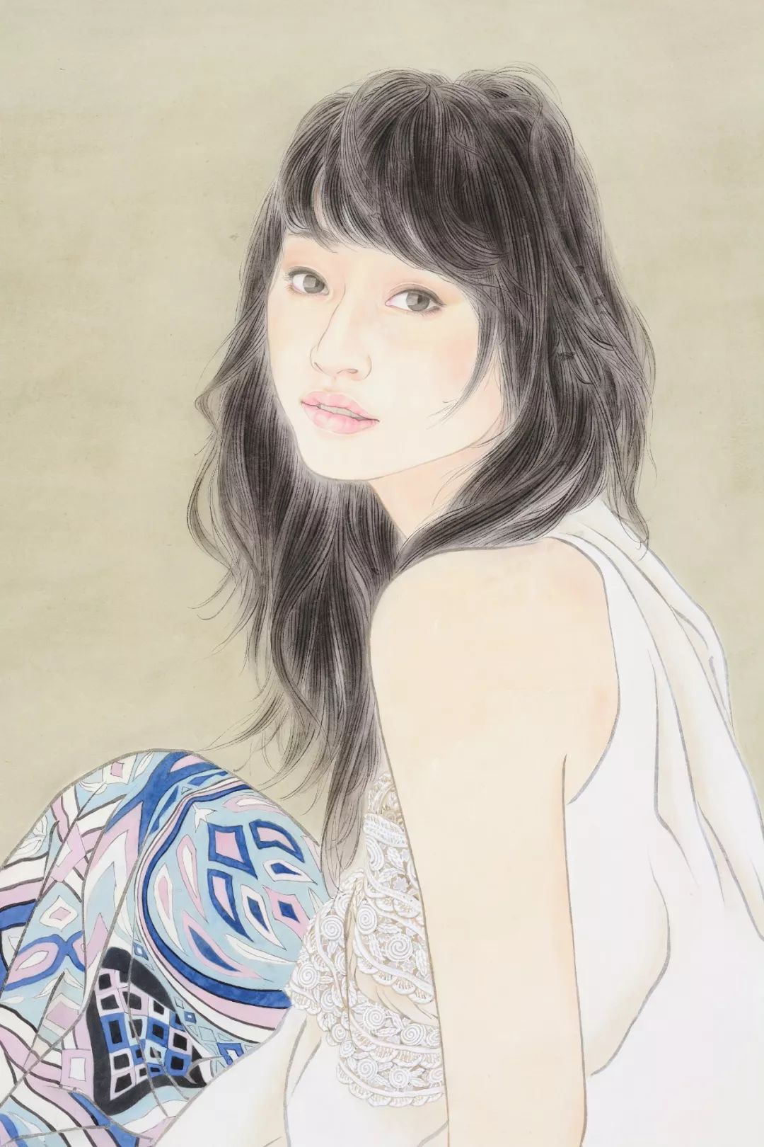 从一岁到七岁画画,从七岁到八岁画的画