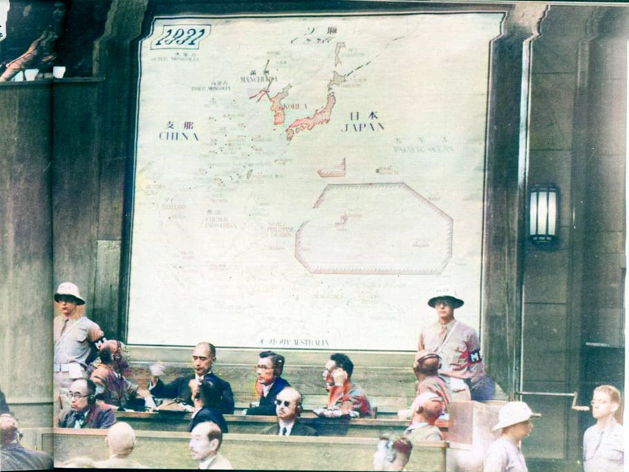 战犯老照片,处决日本七大战犯影像