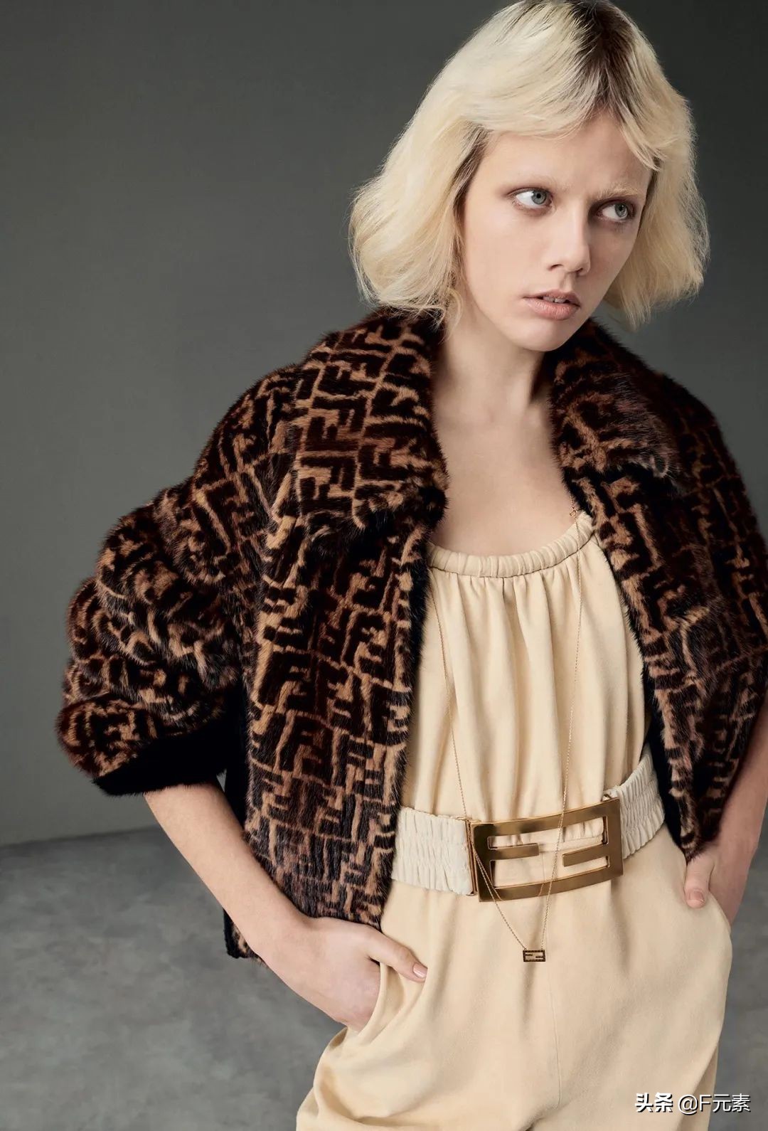 用皮草记录时代fendi2020秋冬发布,fendi皮草