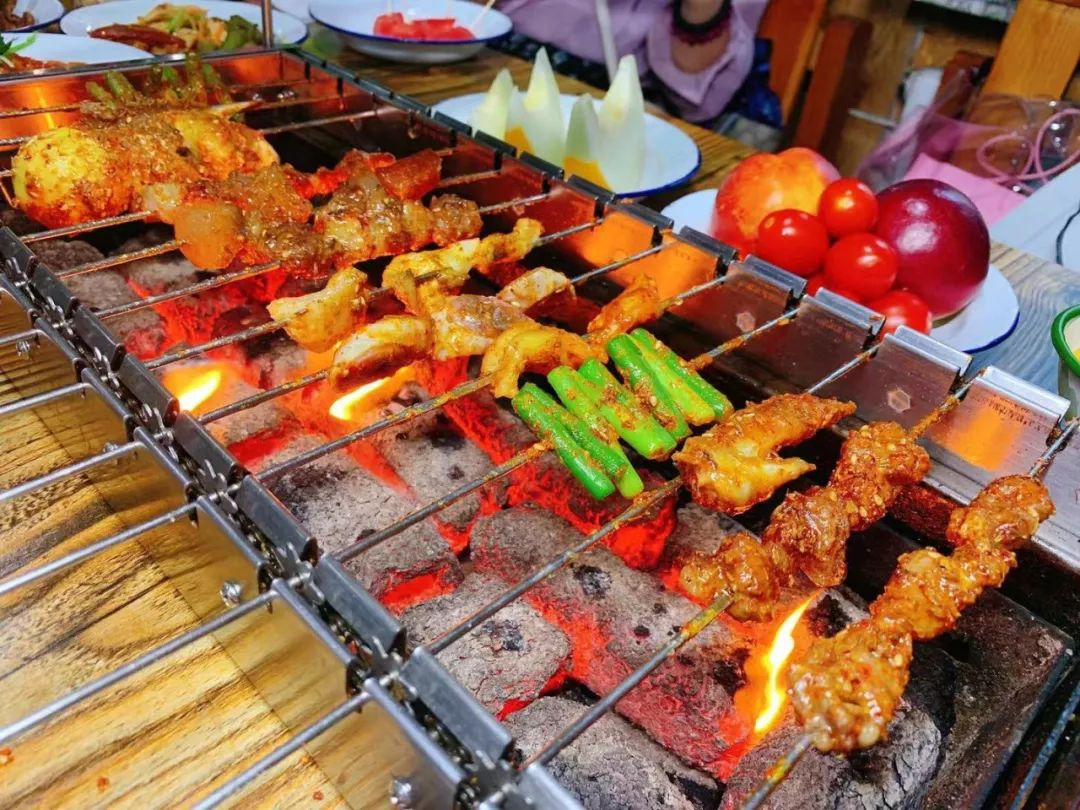 长春清真自助火锅烧烤一体餐,长春自助小烤肉火锅