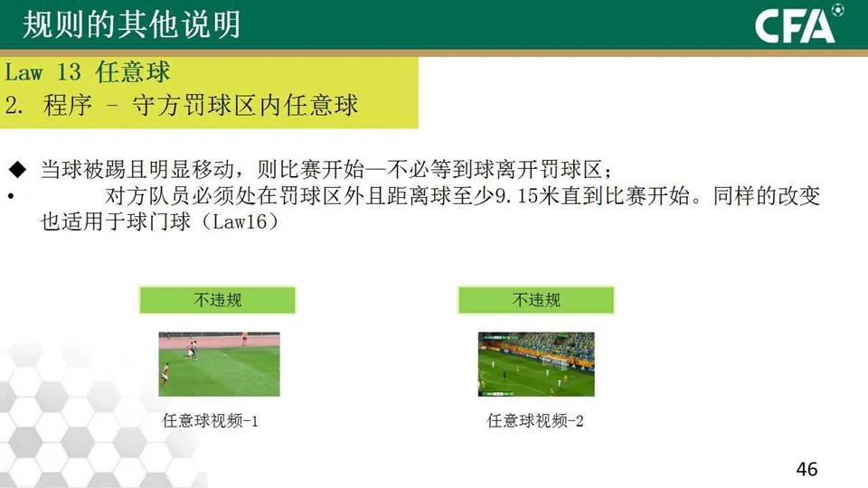 「中国足协」IFAB2020/21竞赛规则条款解读（内附动图案例）