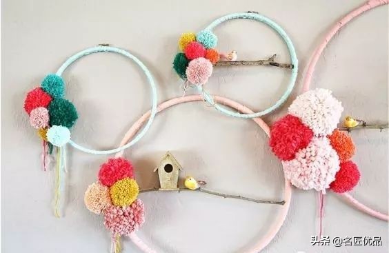 简单的创意墙饰,创意墙壁挂画设计