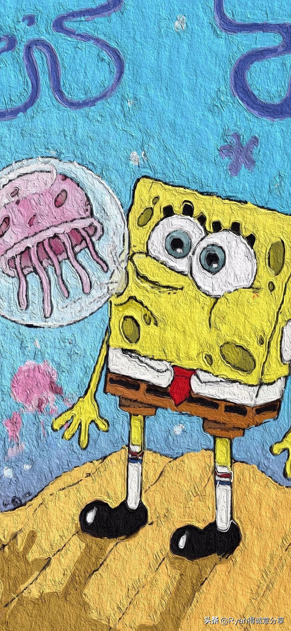 海绵宝宝詹韦连线壁纸,海绵宝宝壁纸桌面主题