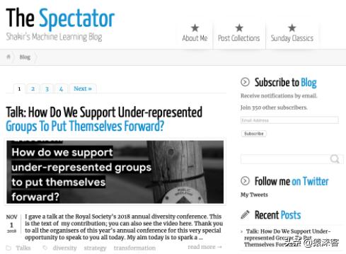 40个必读的AI/机器学习世界顶尖博客