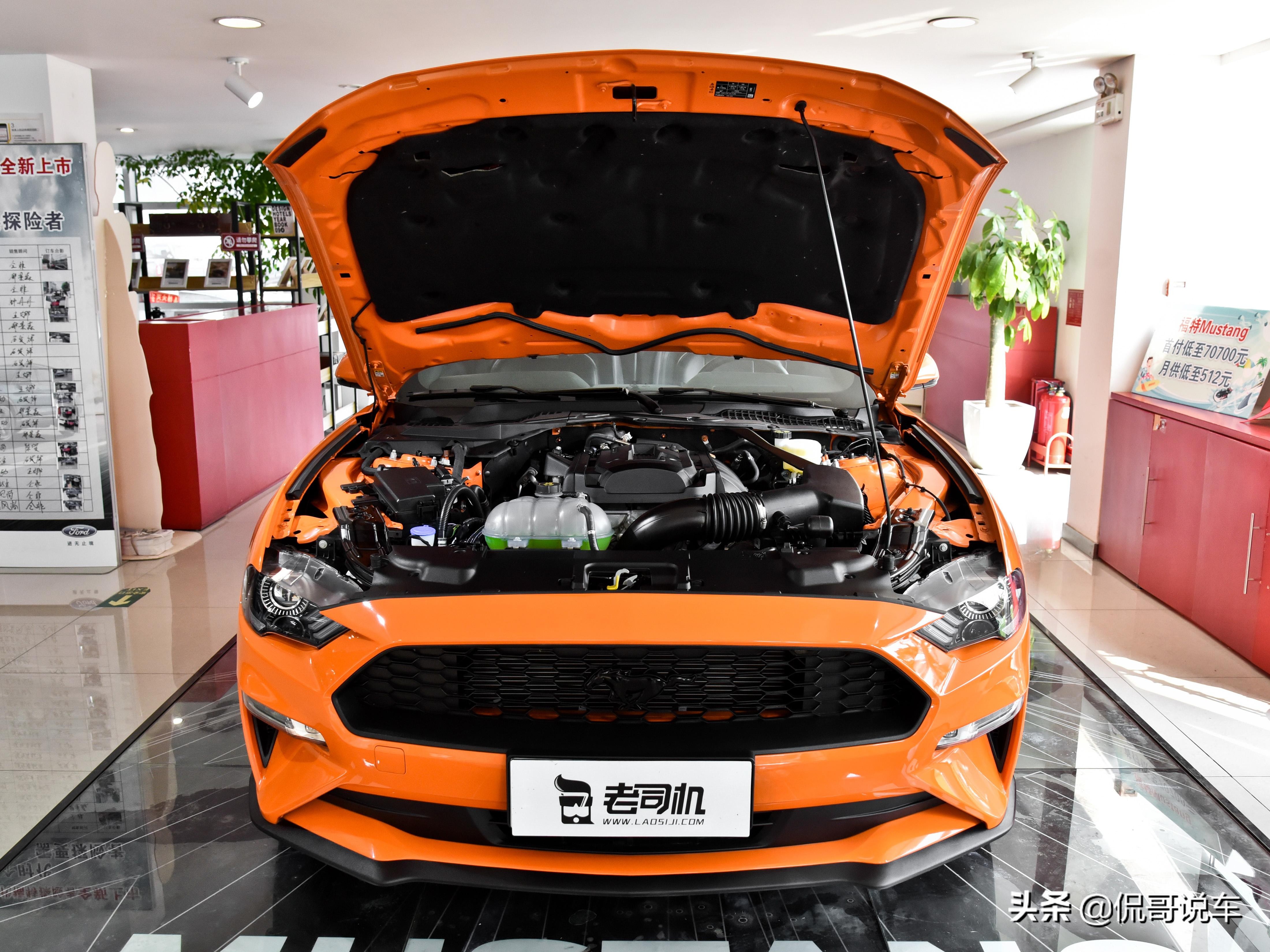 进口跑车最便宜的,福特mustang2019款2.3lecoboost